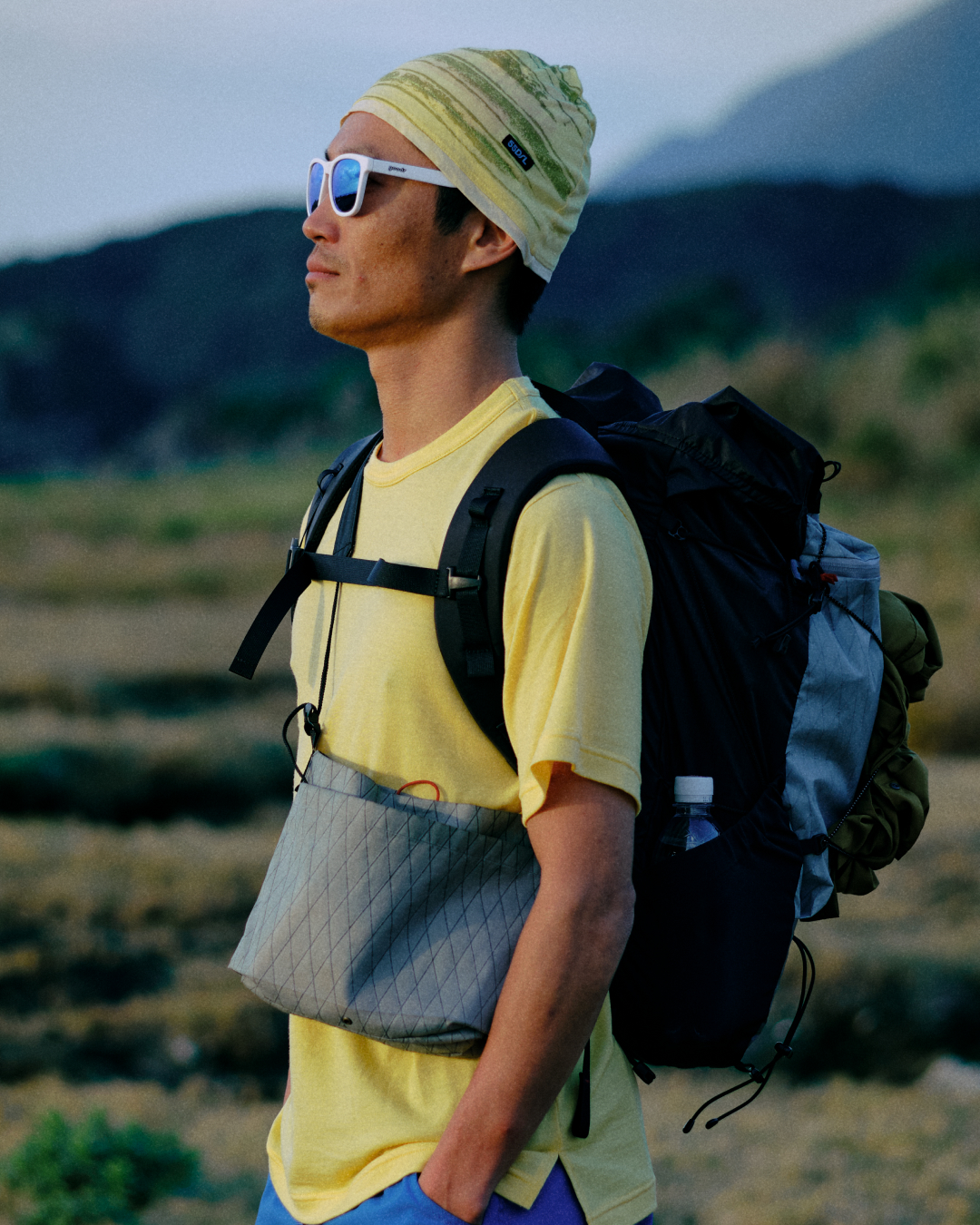g'morning ripstop nylon sacoche サコッシュ g'morning ripstop nylon sacoche サコッシュ - メルカリ