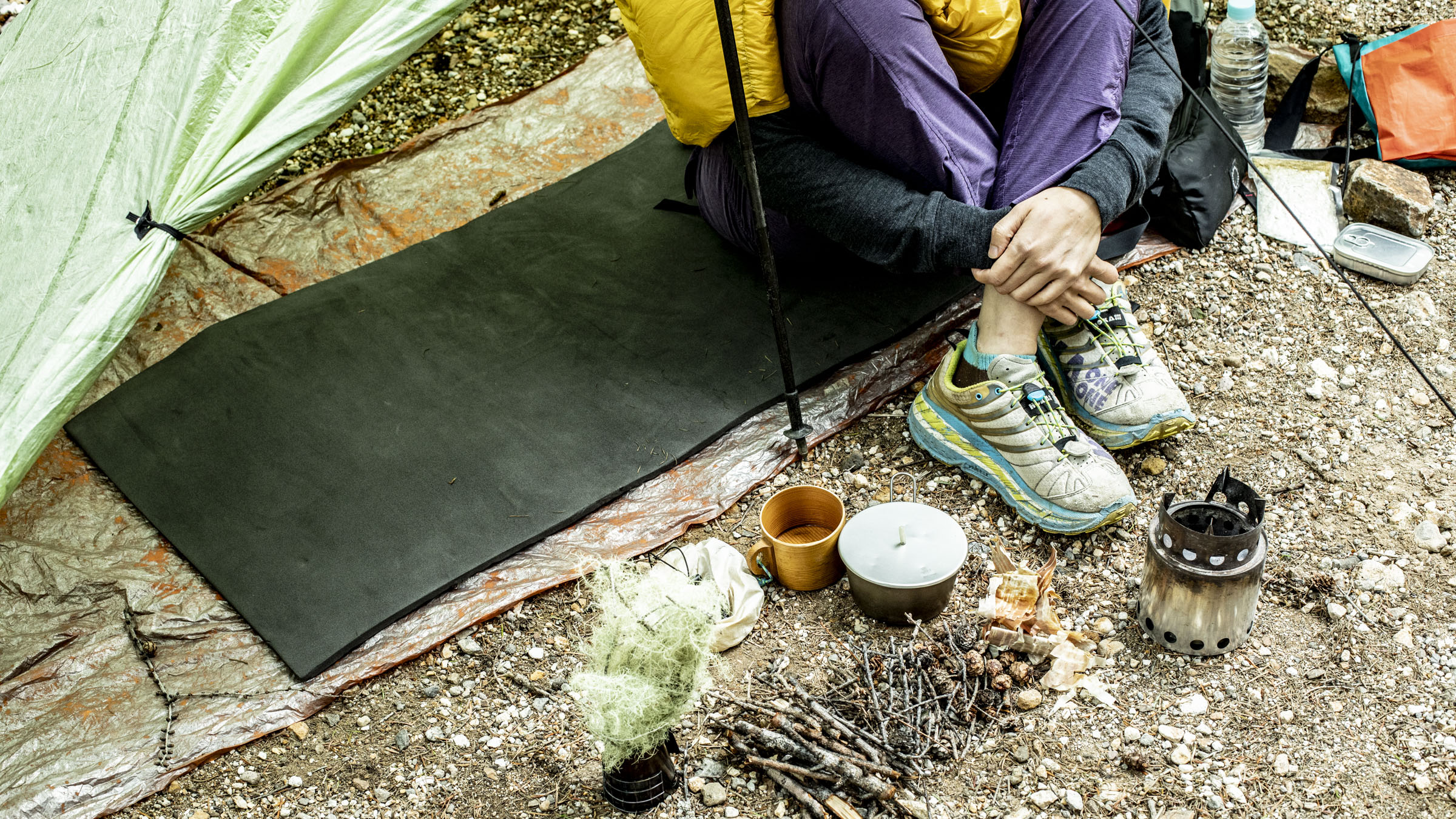 山と道　UL pad 15+ L ギアレビュー]山と道のUL Pad 15L+！冬場でも安心して使える凄いマット