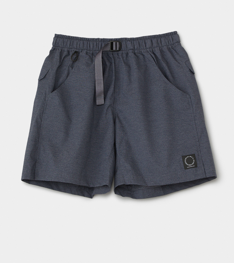 山と道 5-pocket shorts スレートブルー - パンツ