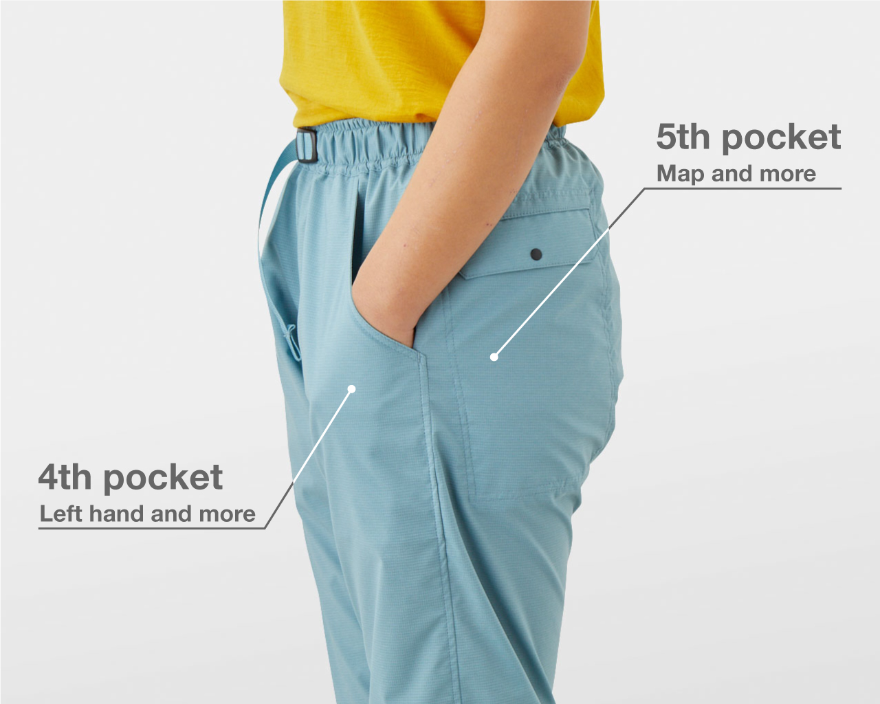 Light 5-Pocket Pants | Yamatomichi U.L. HIKE & BACKPACKING