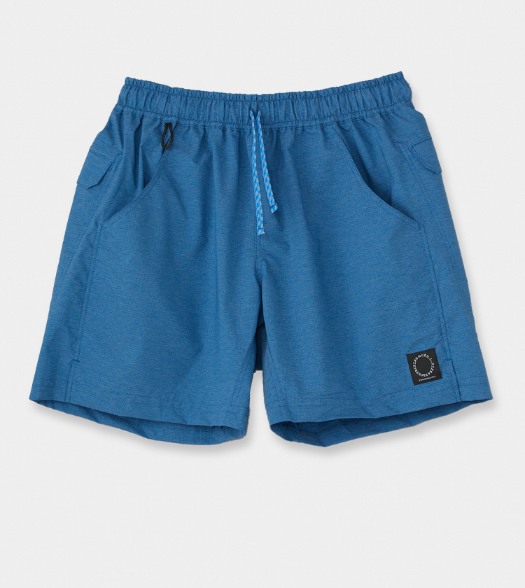山と道 LIGHT 5-Pocket Shorts スレートブルー Blue - パンツ