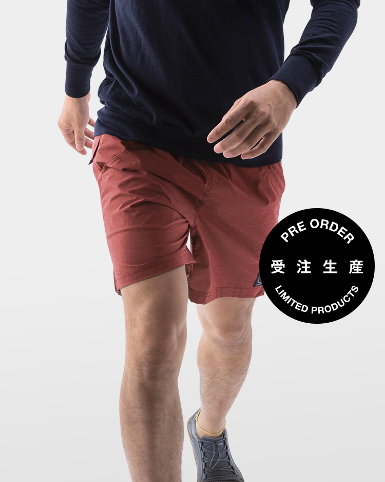 5-Pocket Shorts Light | 山と道 U.L. HIKE & BACKPACKING