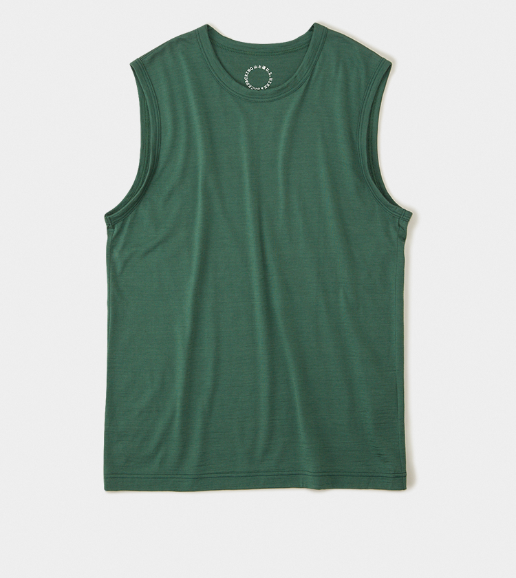 100% Merino Light Sleeveless | Yamatomichi U.L. HIKE & BACKPACKING