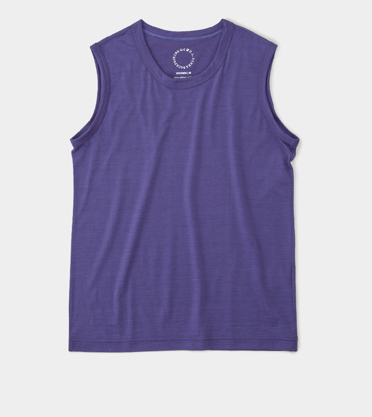 100% Merino Light Sleeveless | Yamatomichi U.L. HIKE & BACKPACKING