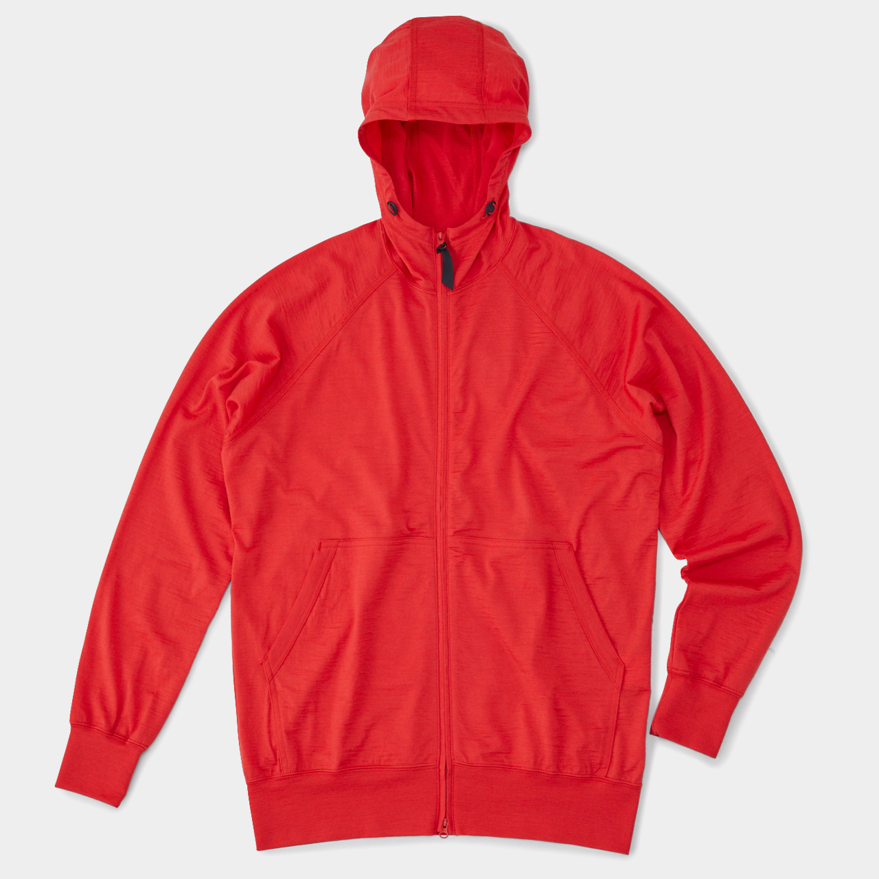 100% Merino Zip Hoody | 山と道 U.L. HIKE & BACKPACKING