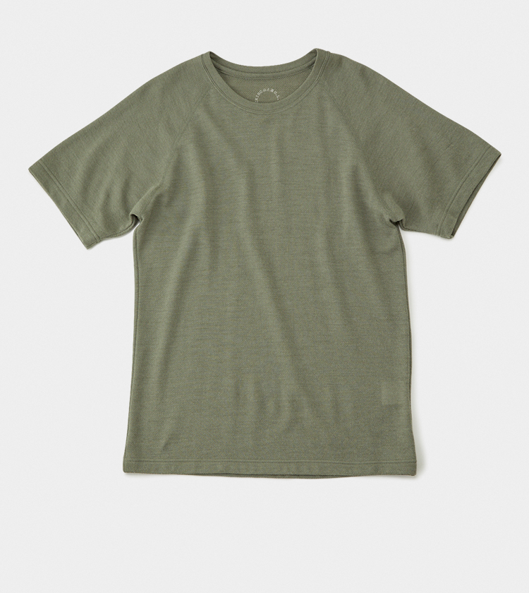 DF Mesh Merino Crew Neck | 山と道 U.L. HIKE & BACKPACKING