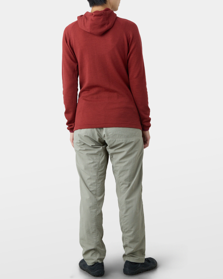 山と道 DF Mesh Merino T & HALF ZIP HOODY 2枚 DF Mesh Merino Half Zip Hoody | ウールの弱点を克服した