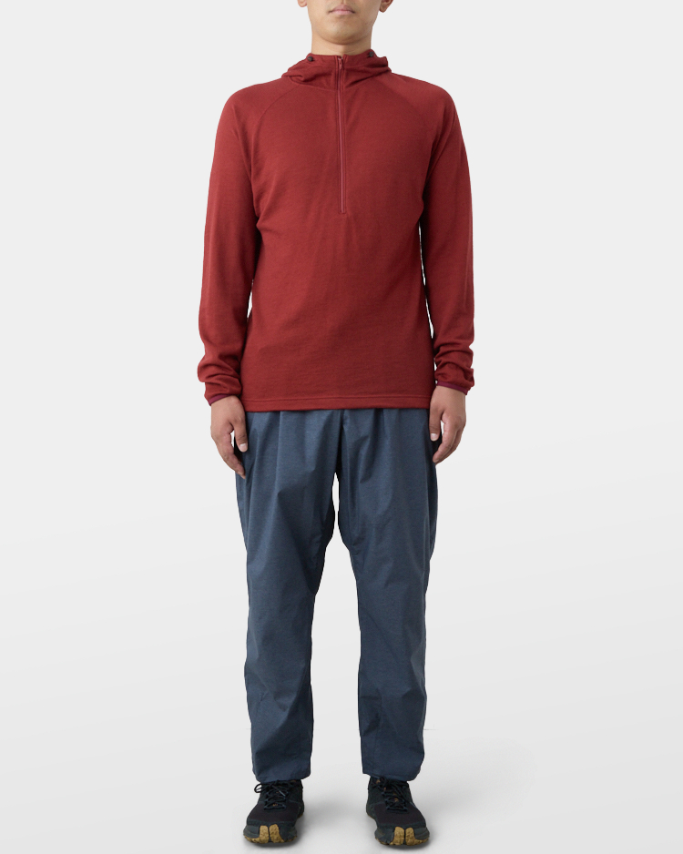 山と道 DF Mesh Merino T & HALF ZIP HOODY 2枚 DF Mesh Merino Half Zip Hoody | 山と道 U.L. HIKE & BACKPACKING