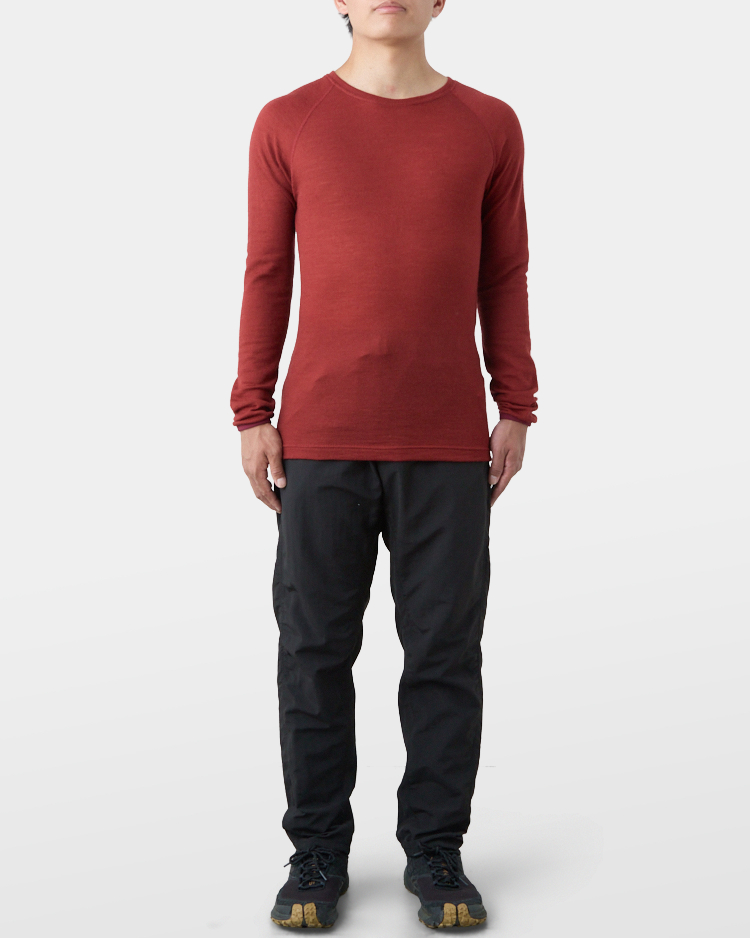 DF Mesh Merino Long Sleeve | 山と道 U.L. HIKE & BACKPACKING