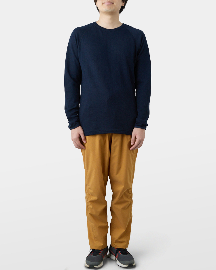 DF Mesh Merino Long Sleeve | 山と道 U.L. HIKE & BACKPACKING