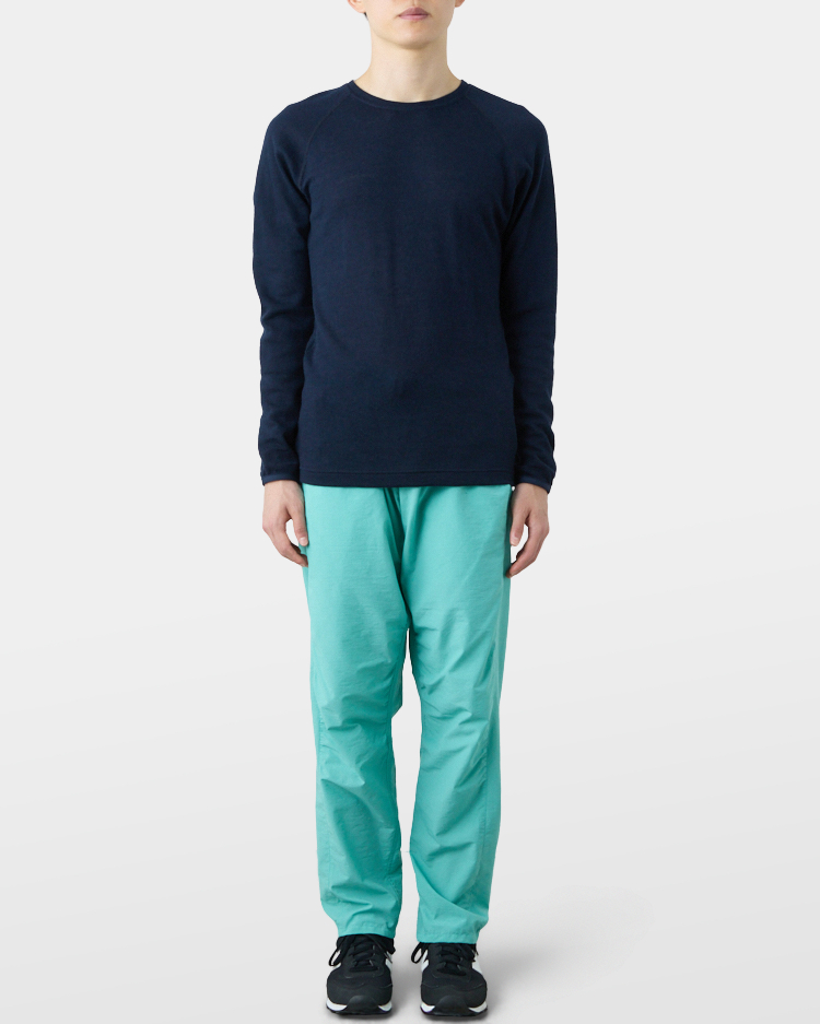 山と道 DF Mesh Merino Crew Neck XL コバルトブルー 山と道 DF Mesh Merino Crew Neck XL コバルトブルー 山と道