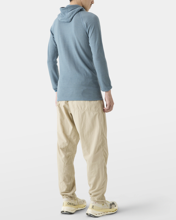 DF Mesh Merino Half Zip Hoody | 山と道 ULTRALIGHT HIKING