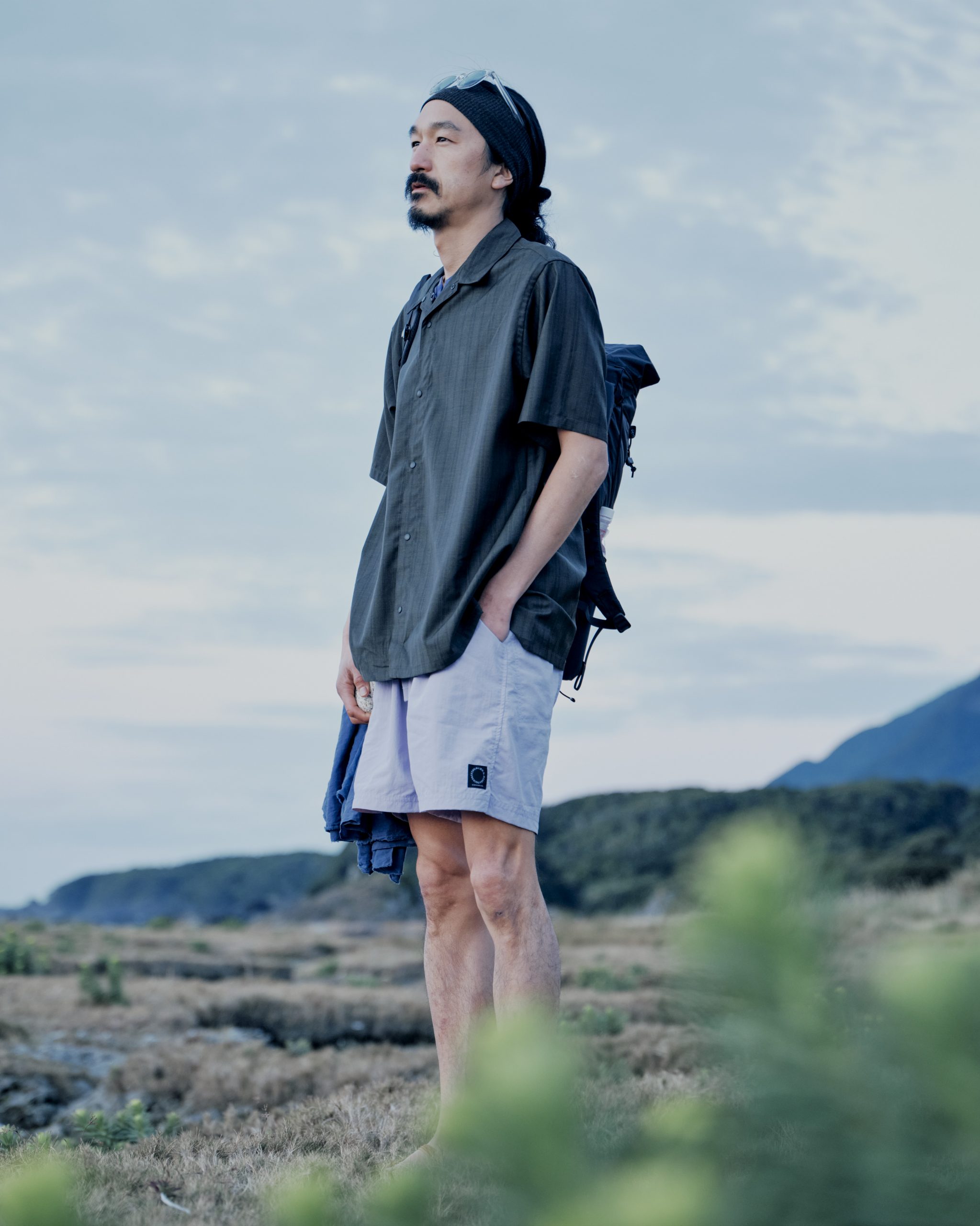 山と道 Merino Shirt Brown Check / S 2023年colo