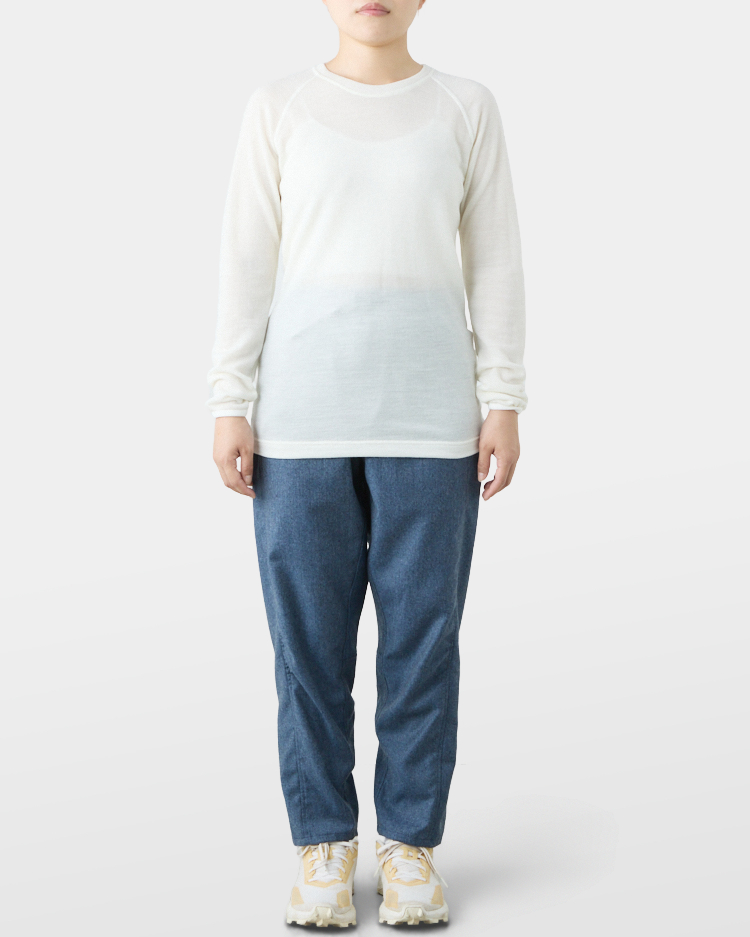 DF Mesh Merino Long Sleeve | 山と道 U.L. HIKE & BACKPACKING