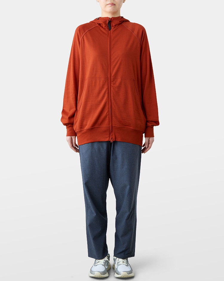 【すっぱさま専用】山と道　100% メリノライトフーディー黄色　Sサイズ 100% Light Merino Half Zip Hoody | Yamatomichi U.L. HIKE