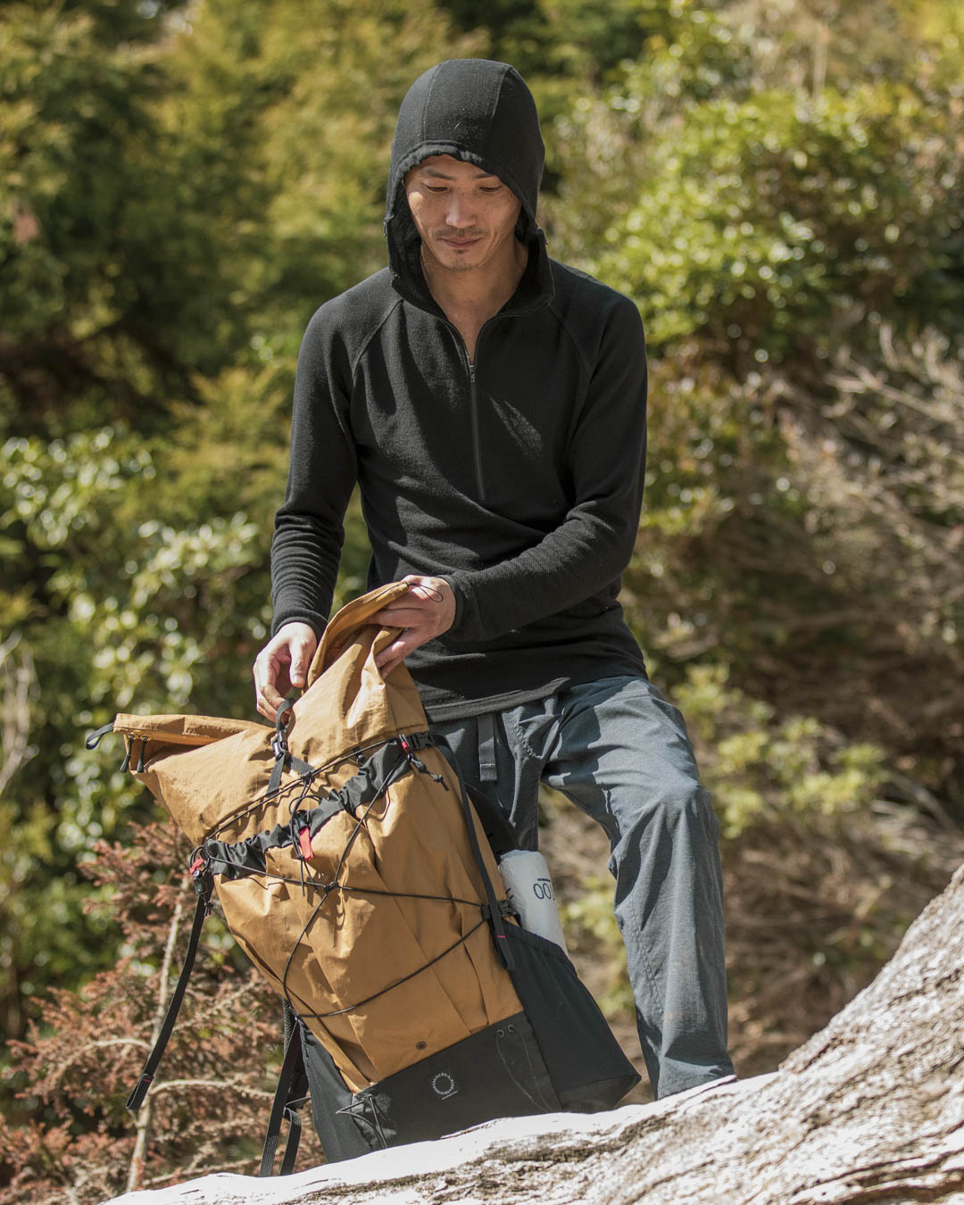 DF Mesh Merino Hoody | 山と道 U.L. HIKE & BACKPACKING