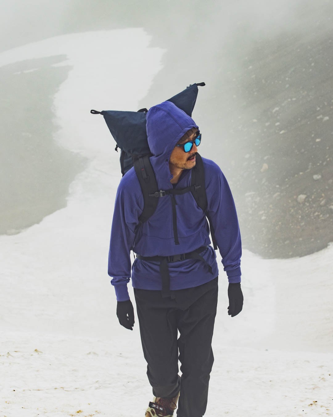 100% Merino Hoody | Yamatomichi U.L. HIKE & BACKPACKING