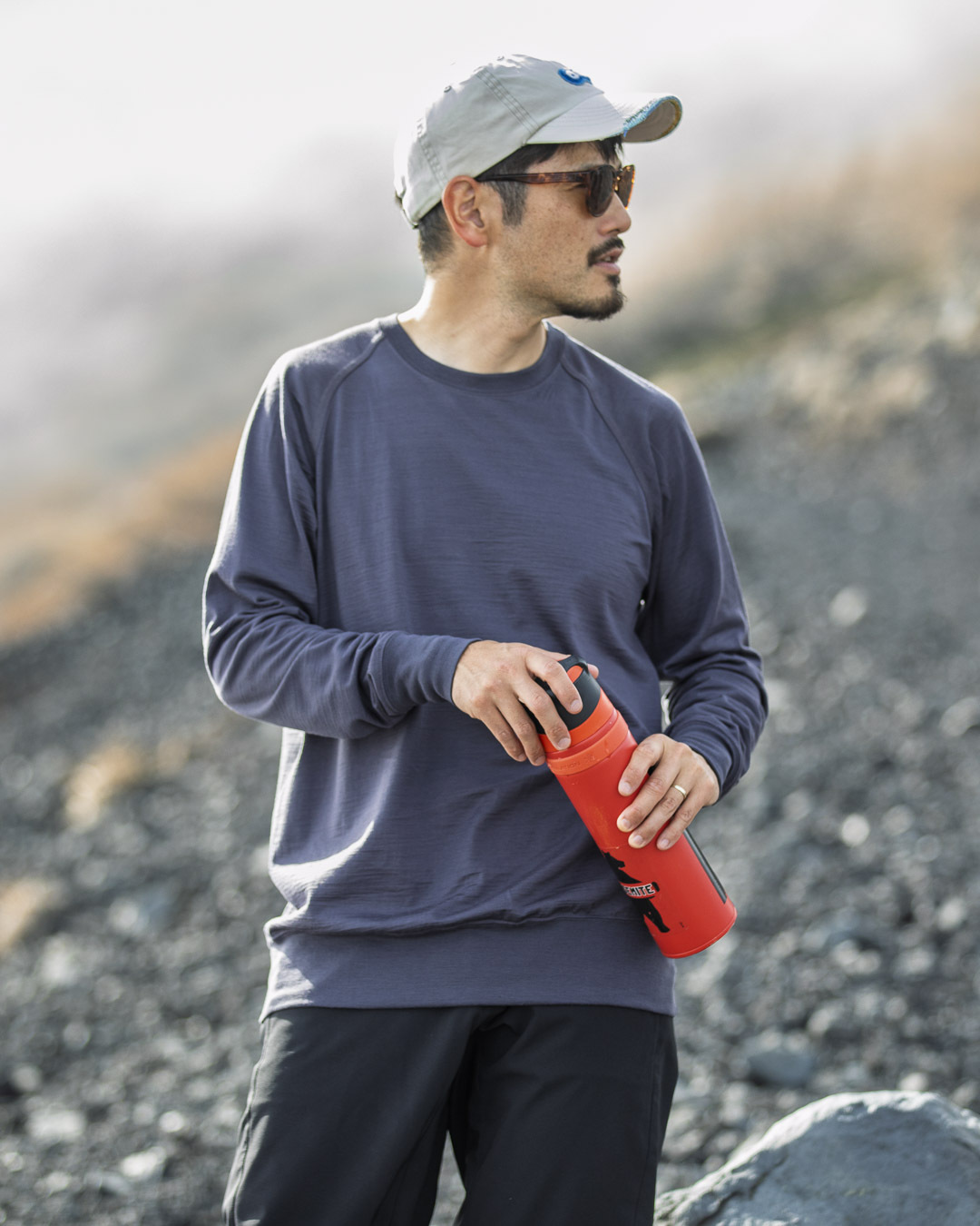 山と道 100% Merino Pullover Black Mサイズ 100% Merino Pullover | 山と道 U.L. HIKE & BACKPACKING