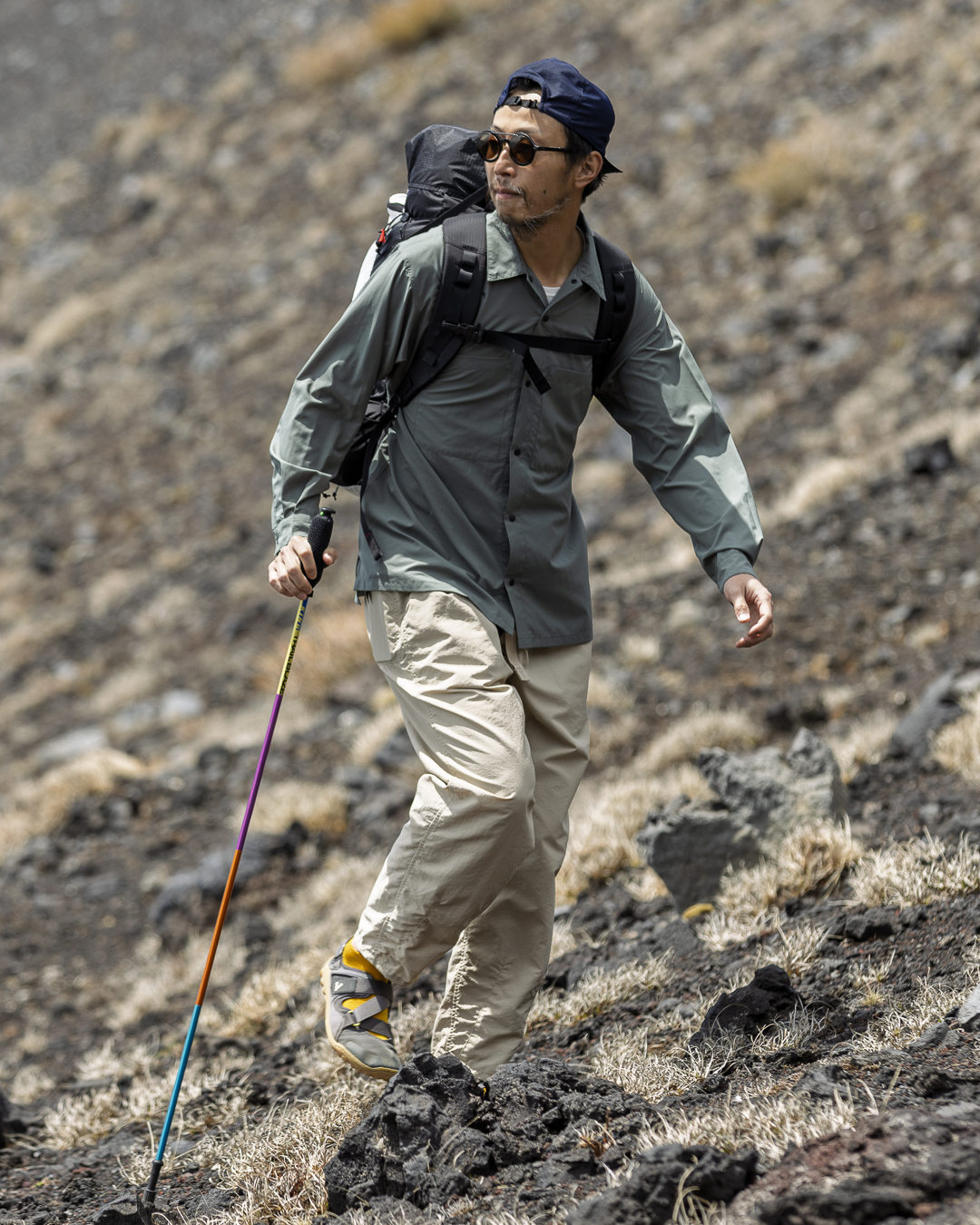 山と道 UL Big Pocket Shirt ブラック M 新品未使用 UL Big Pocket Shirt | 山と道 U.L. HIKE & BACKPACKING