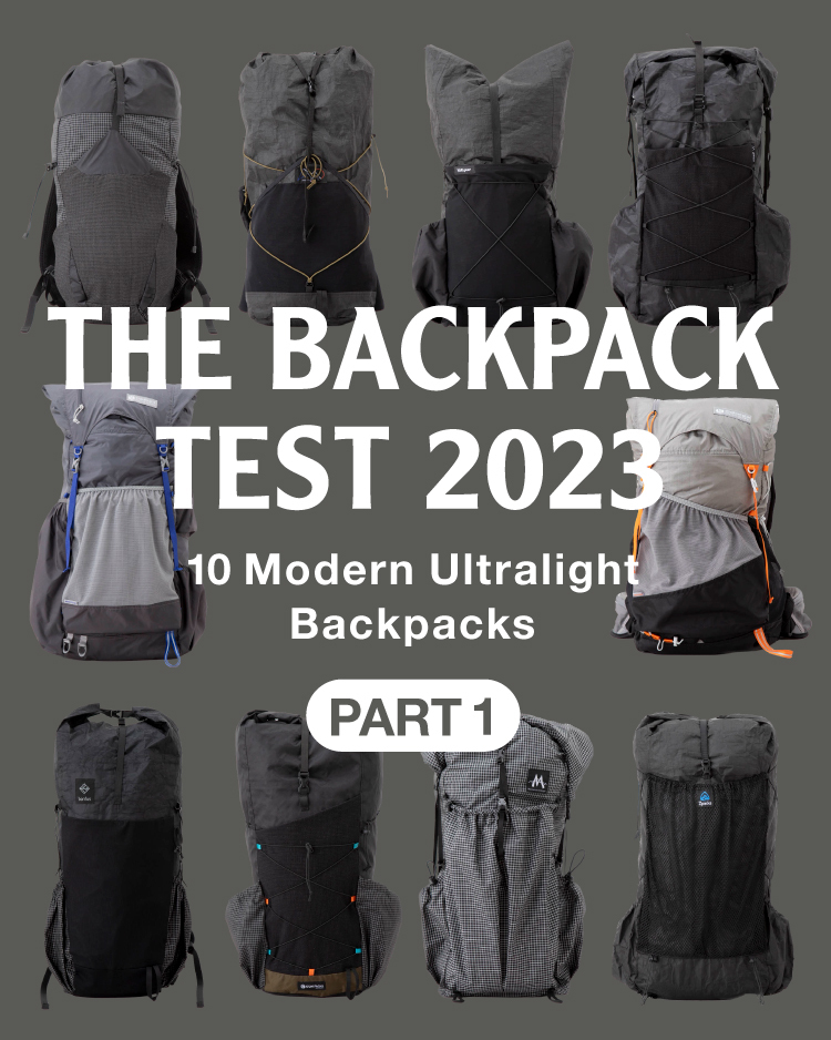 THE BACKPACK TEST 202310 Modern Ultralight backpacks Part 1 Yamatomichi U.L. HIKE BACKPACKING