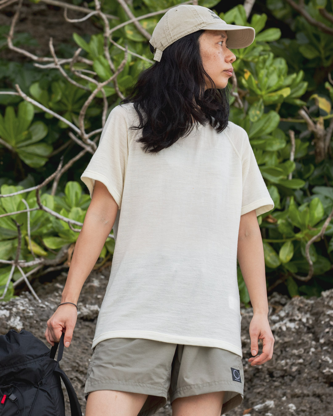 DF Mesh Merino Crew Neck | 山と道 U.L. HIKE & BACKPACKING