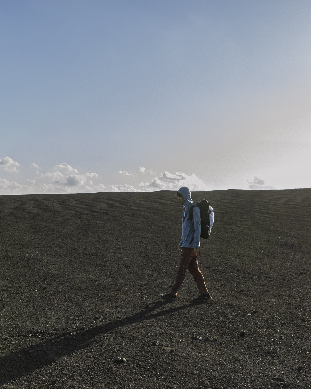 100% Light Merino Half Zip Hoody | Yamatomichi U.L. HIKE & BACKPACKING