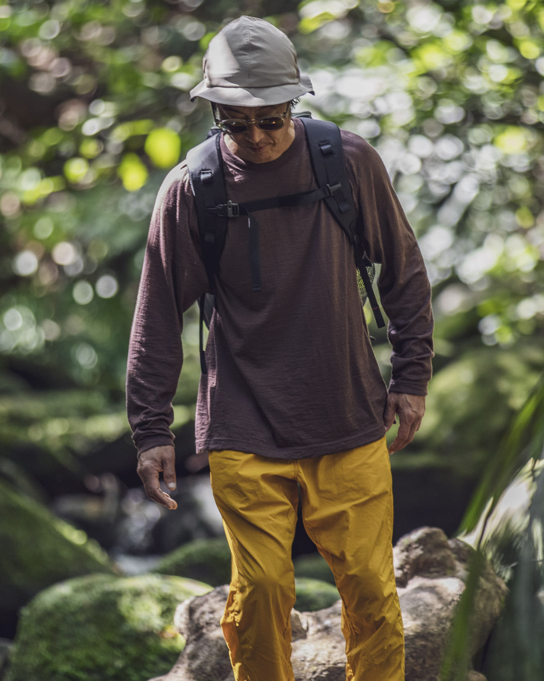 100% Merino Light Long Sleeve | 山と道 U.L. HIKE & BACKPACKING