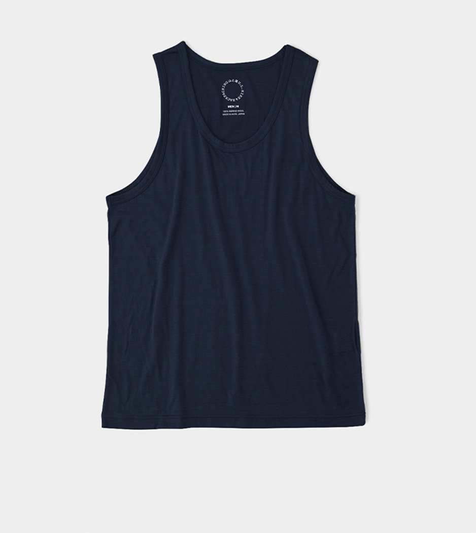 100% Merino Light Tank | 山と道 U.L. HIKE & BACKPACKING