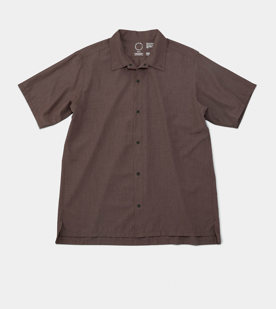 Bamboo Short Sleeve Shirt | 山と道 U.L. HIKE & BACKPACKING