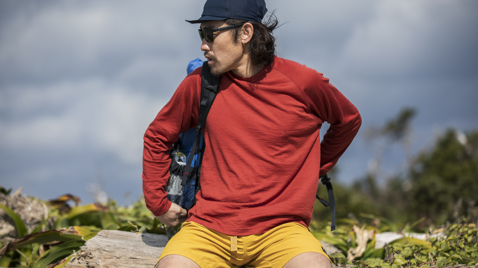 100% Light Merino Long Sleeve | 山と道 U.L. HIKE & BACKPACKING