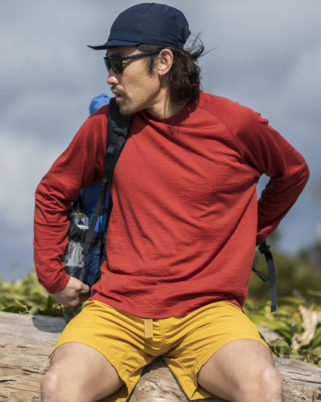 100% Merino Light Hoody #Navy｜山と道 – moderate