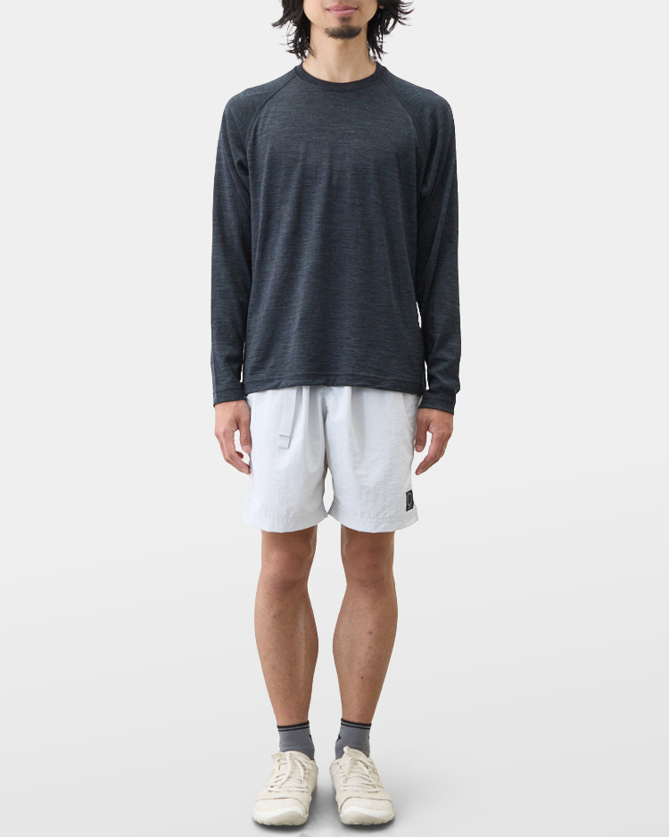 100% Light Merino Long Sleeve | 山と道 U.L. HIKE & BACKPACKING