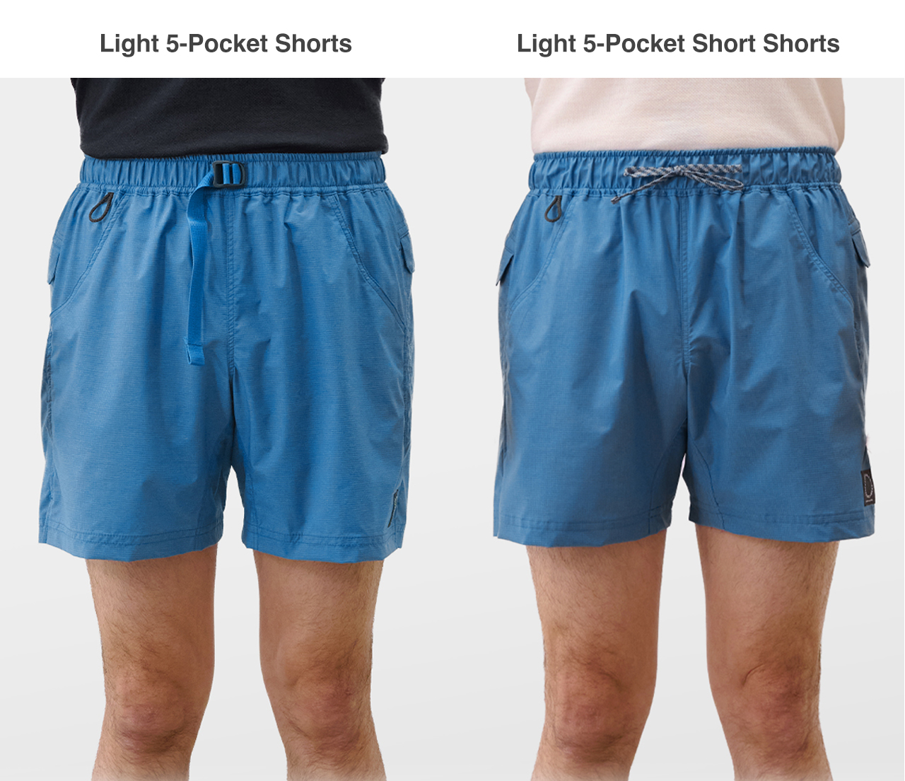 Light 5-Pocket Short Shorts | 山と道 U.L. HIKE & BACKPACKING