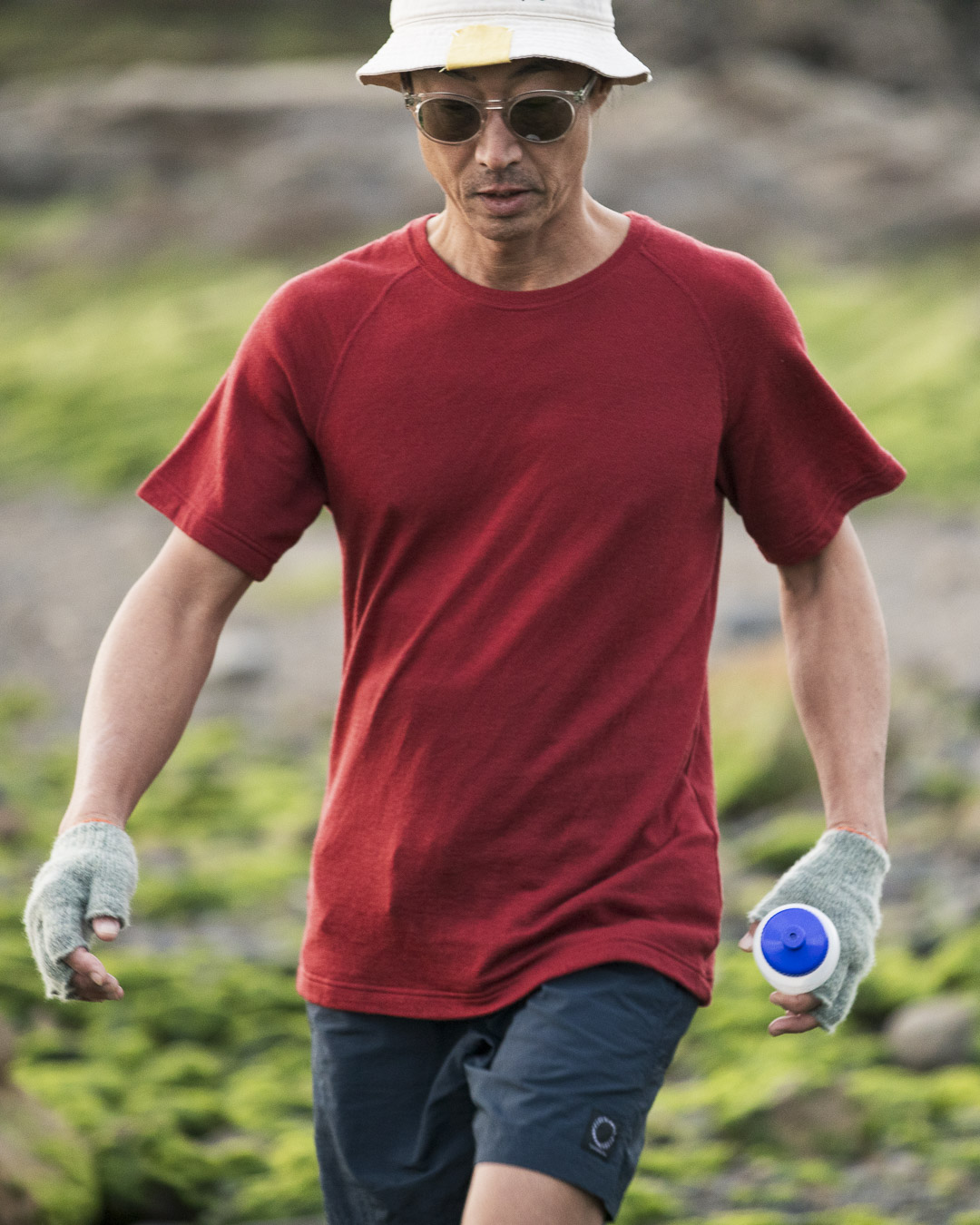 DF Mesh Merino T-shirt | 山と道 U.L. HIKE & BACKPACKING