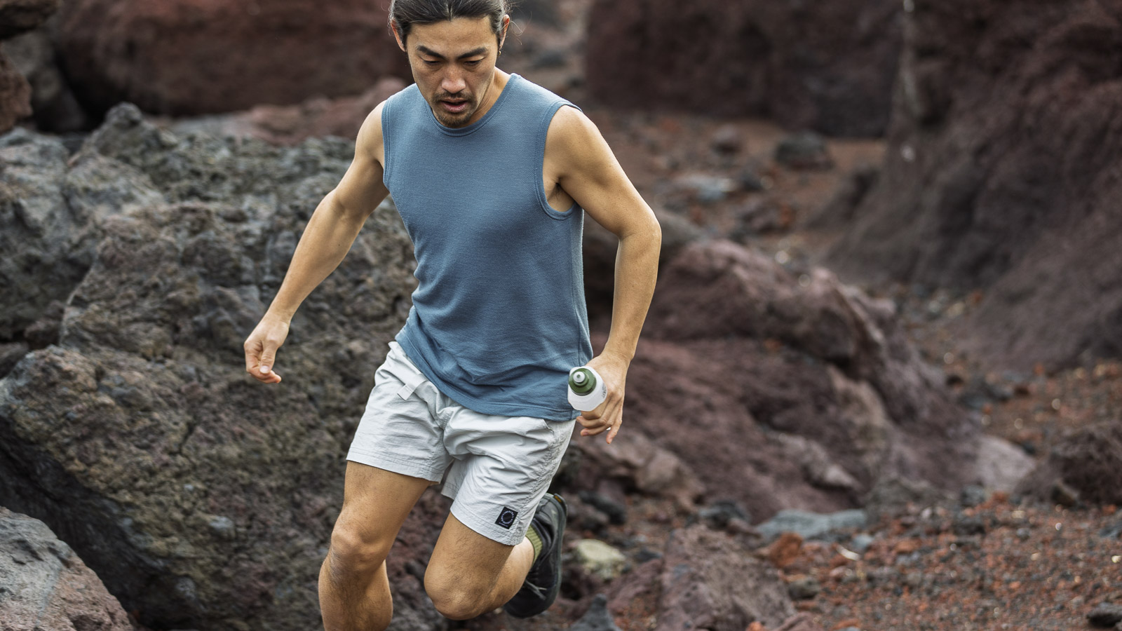 DF Mesh Merino Sleeveless | 山と道 U.L. HIKE & BACKPACKING