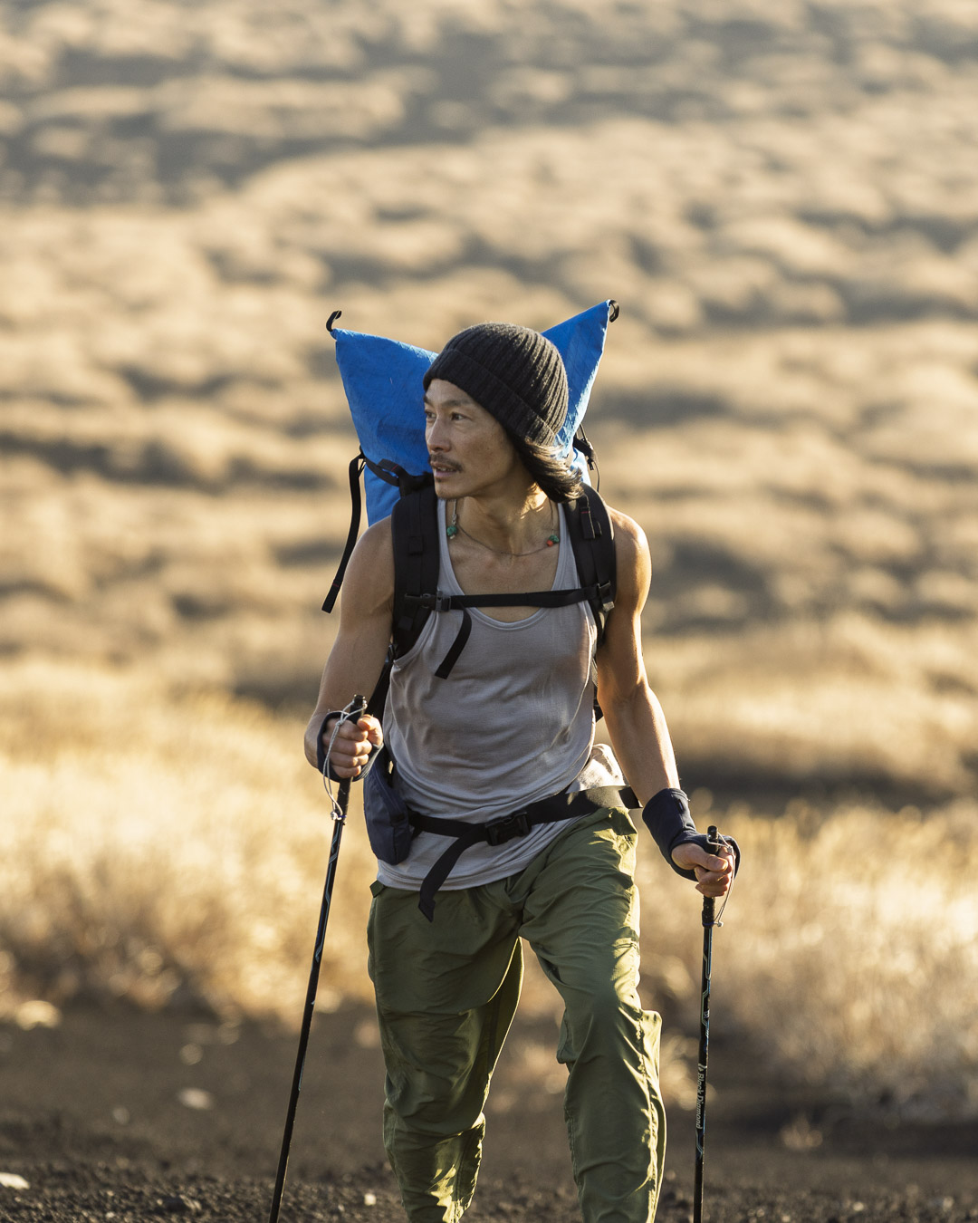 100% Light Merino Tank Top | 山と道 U.L. HIKE & BACKPACKING