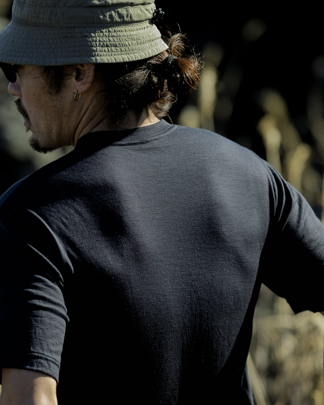 山と道 メリノヘンリーTシャツ Merino Henry Neck T-Shirt - SKY newtype shop