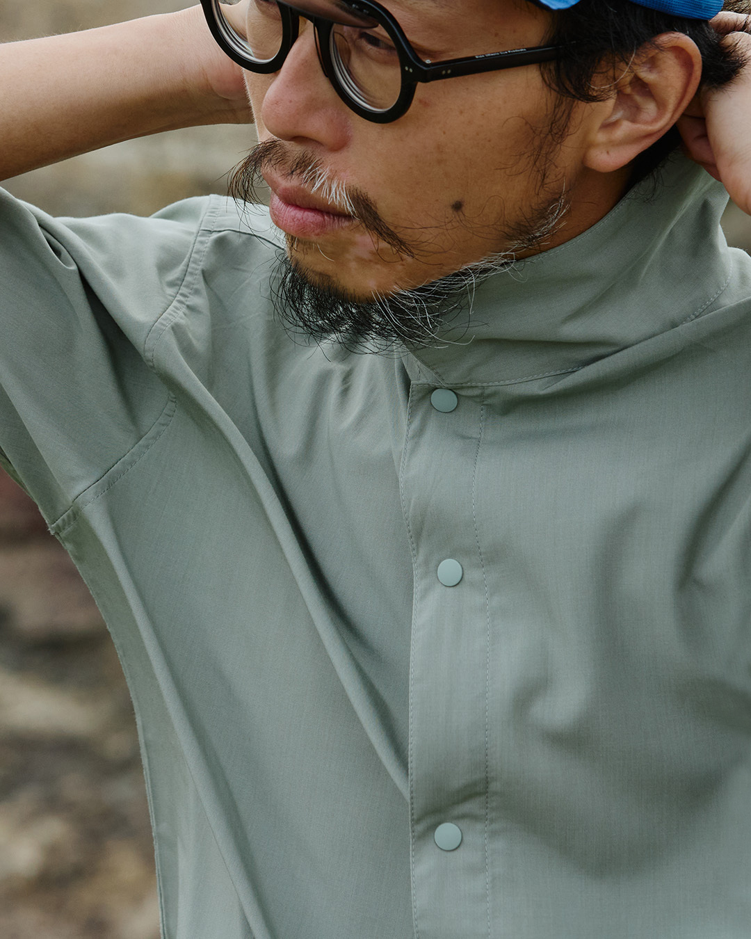 山と道 Bamboo Shirt XL sage(セージ）色 2023 美品】 山と道 Bamboo shirt XL Sage バンブーシャツ - メルカリ