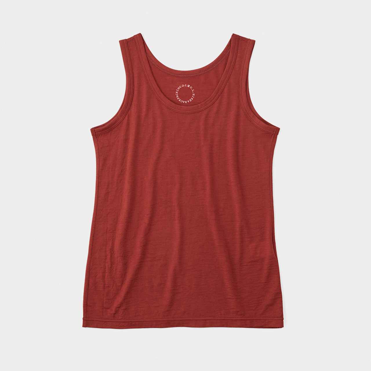 山と道　100% Merino Light Sleeveless Red L 山と道 100% Merino Light Sleeveless Men & Women 販売の