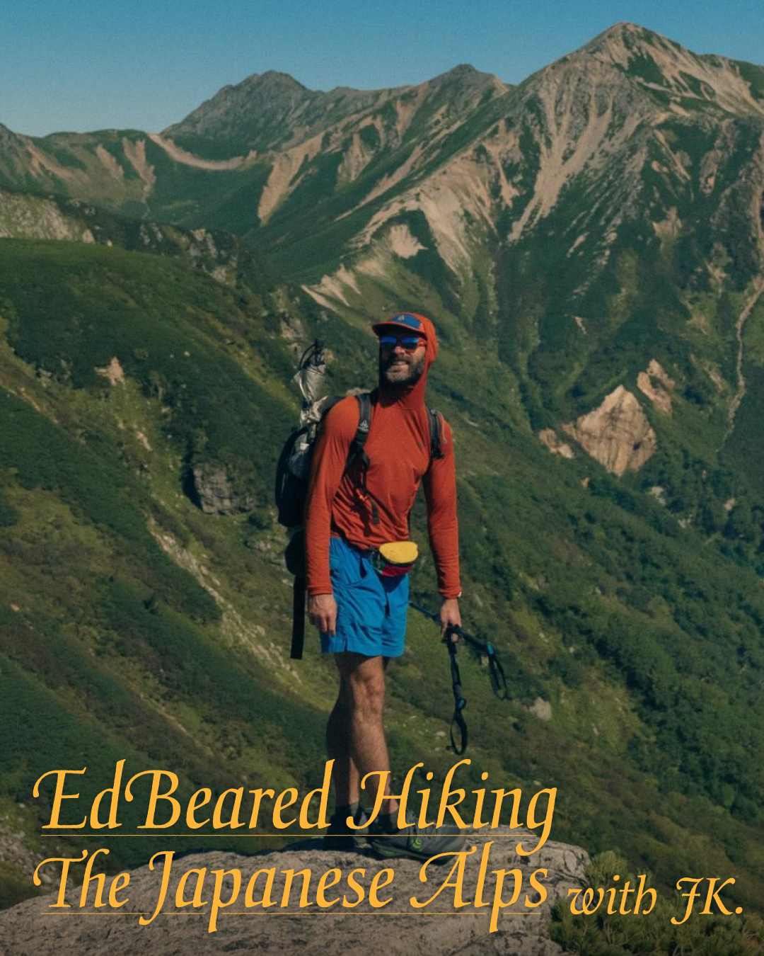 EdBeared Hiking the Northern Japanese Alps with JK | Yamatomichi