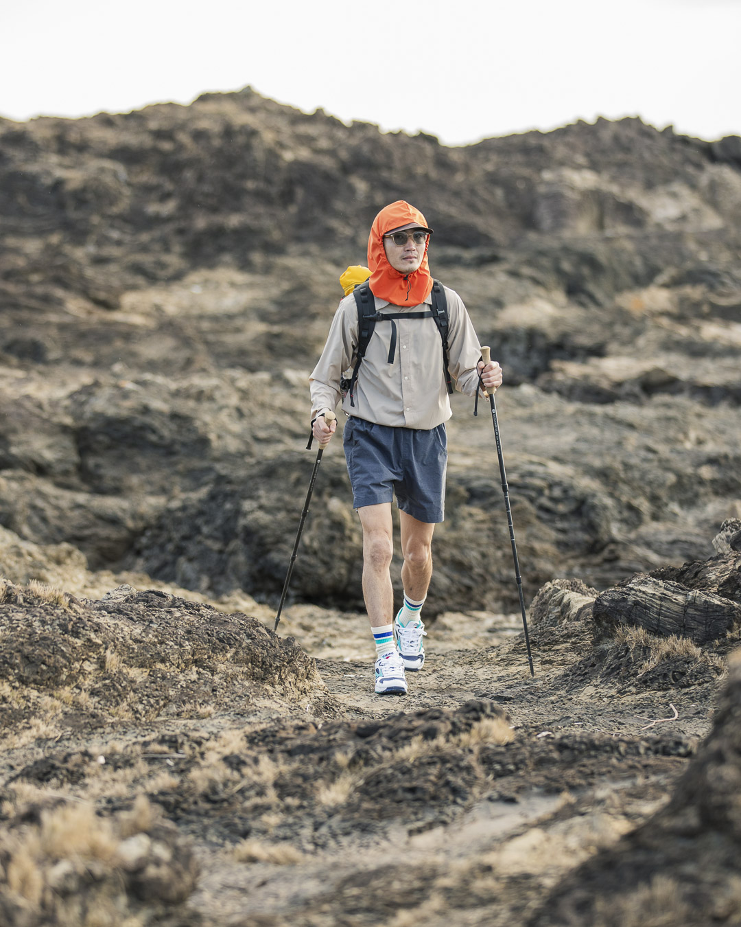 PWA EVERYDAY TRUNKS 【人気Lサイズ】 ショートパンツ 快ラクWEAR DRY 総柄ワッフル ボトムス