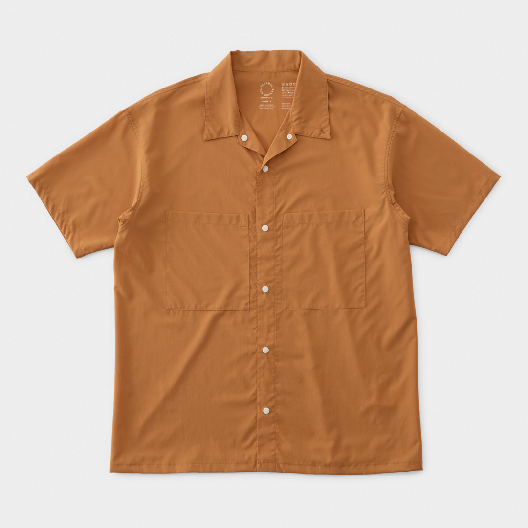 山と道　Merino short sleeve shirt 山と道 Merino Short Sleeve Shirt - Men ※在庫なし |