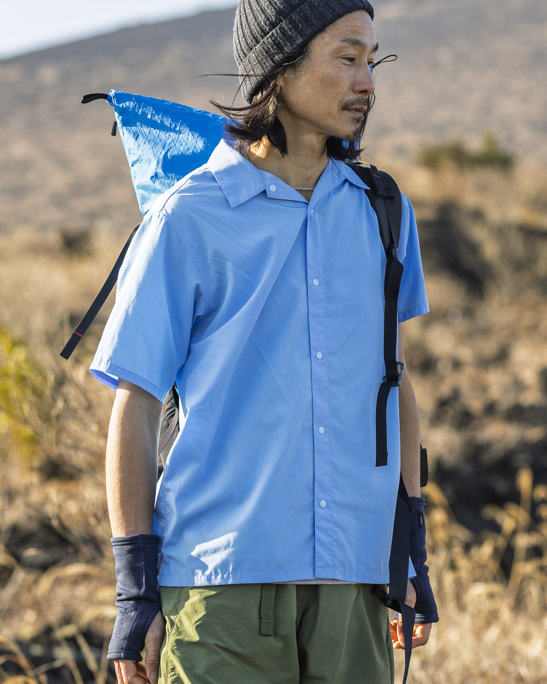 【6】 OPAL SHORT SLEEVE SHIRT/シャツ Bamboo Short Sleeve Shirt | 山と道 U.L. HIKE & BACKPACKING